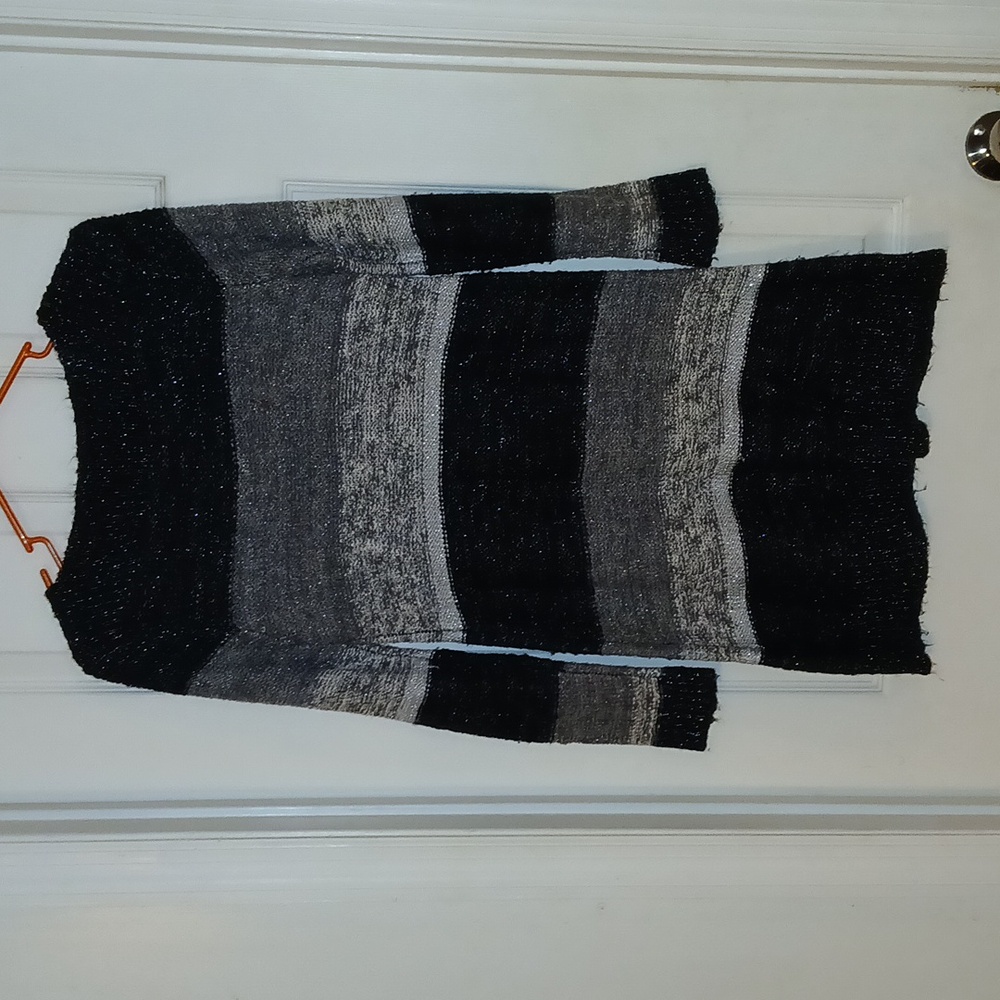 Alfani Black and Gray Knit Sweater Dress - Picture 5 of 5
